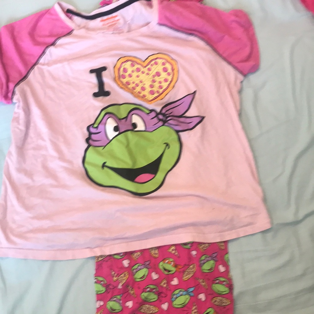 Adult ninja turtles sleeping set